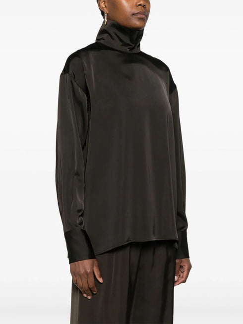 satin shirt